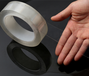 Wasserdicht Wiederverwendbare Und Abnehmbare Doppel Seite Nano saug Transparent Wand Stick <span class=keywords><strong>Gel</strong></span> Doppelseitigen Klebeband - Product Image 6