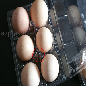 Dùng Một Lần Giá Rẻ Vỏ Sò 6 Lỗ Nhựa Vỉ Trứng Bao Bì Khay - Product Image 2