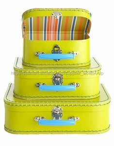 Calidad de gama alta de cartón cosido caja maleta - Product Image 1