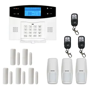 Günstige Wireless Wifi Gsm Pstn Home Security System Eindringling Haus Einbrecher Alarma System