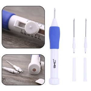 SKC-Bolígrafo de bordado de plástico, aguja de punzón rusa, 3 accesorios de costura <span class=keywords><strong>intercambiables</strong></span> - Product Image 3