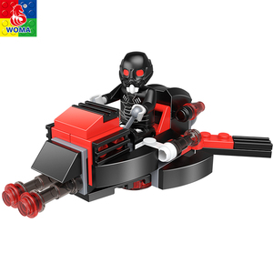 Mini niños ladrillos de construcción juguetes nave espacial - Product Image 1