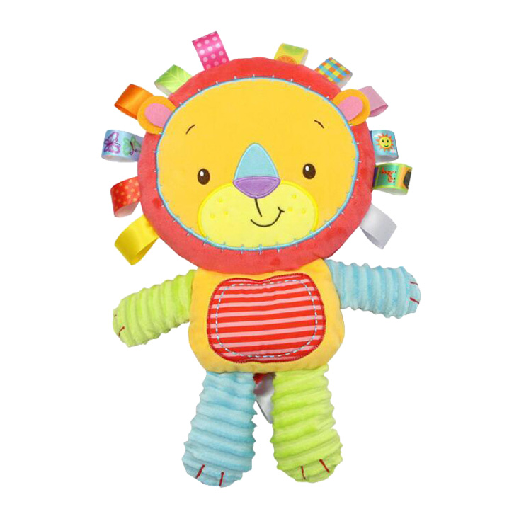 EN71 H018B детские плюшевые игрушки в форме льва для мальчиков