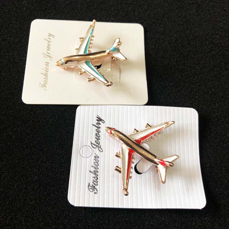 Маленькая брошь в виде самолета, модный значок, модная хипстерская одежда с аксессуарами