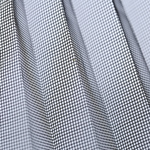 Chất lượng cao màu xám xếp li côn trùng màn hình plisse lưới cửa sổ cửa màn hình hiện đại 30 ~ 300m rzt hàng đầu cho Windows sợi thủy tinh đồng bằng - Product Image 5