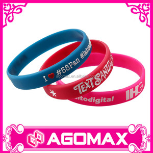 Pas cher personnalisé coloré drôle pour adidas <span class=keywords><strong>nike</strong></span> silicone bracelet - Product Image 2