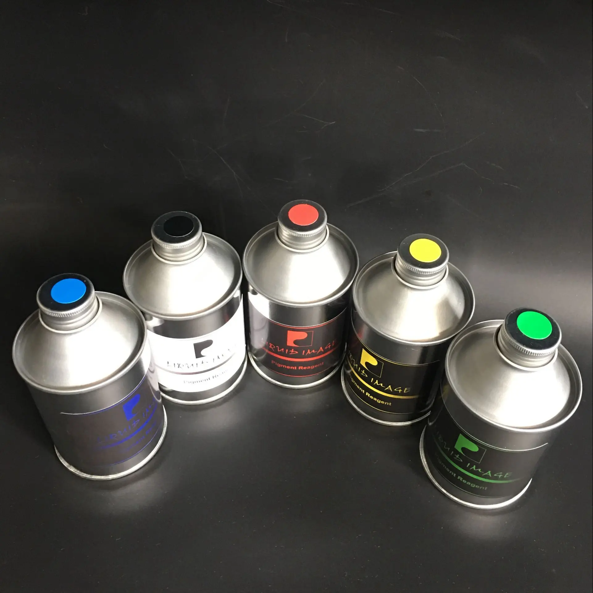 Reparador de pigmento colorido para máquina de revestimento, kit para pintura cromada em plástico metálico, prata, ouro, cobre, spray