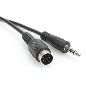 3.5mm〜<span class=keywords><strong>6</strong></span>ピンミニDIN男性プラグオーディオケーブルをカスタマイズ - Product Image 3