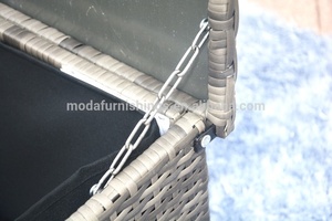 6 رائج البيع وحدات خارجية من البولي إيثيلين الخوص أثاث الفناء الروطان ومجموعة الحديقة - Product Image 6