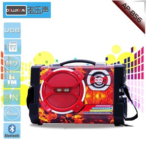 Nueva portátil de madera inalámbrico karaoke Altavoz <span class=keywords><strong>Bluetooth</strong></span> <span class=keywords><strong>con</strong></span> luz RGB <span class=keywords><strong>con</strong></span> <span class=keywords><strong>MP3</strong></span> - Product Image 2