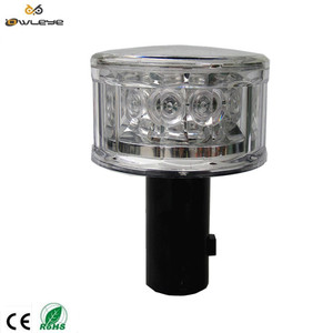 Solar powered LED <span class=keywords><strong>amarillo</strong></span> <span class=keywords><strong>intermitente</strong></span> luz/lámpara de advertencia de tráfico Construcción de Carretera cono - Product Image 1