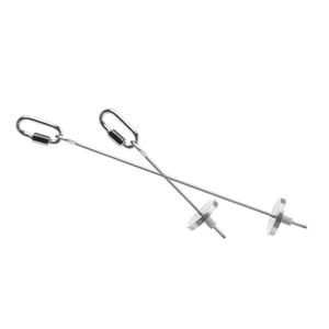 Pet kuş papağan küçük hayvan paslanmaz çelik şiş, tohum tedavi meyve kabı kafes - Product Image 6