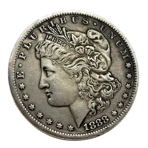 Inventory1888 Morgan Amerikaanse Zilveren Dollar Monet Coin Herdenkingsmunt