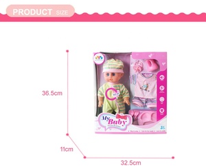 Değişim giysi bebek bebek 16 inç gerçekçi reborn bebek bebek. - Product Image 4