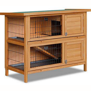 High Quality 2 Storey Rabbit Hutches Chinese <span class=keywords><strong>Pet</strong></span> Cages, Carriers & Houses <span class=keywords><strong>Canada</strong></span> Pine für Small Animals Custom Logo Strollers - Product Image 2