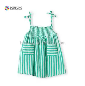 2017 summer dresses for children With Sleeveless 2 year old Girls dress Fashion Cotton Baby Kids Clothes