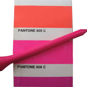 Tees de Golf Fluorescentes de Color Especial, Rosa Neón, <span class=keywords><strong>Naranja</strong></span> Neón, Verde Neón - Product Image 1