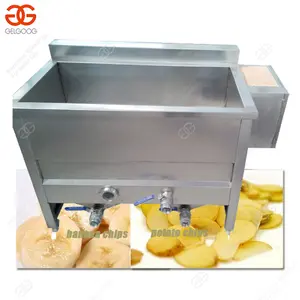 Commerciële Aardappel Frietjes Groente Blancheren Machine