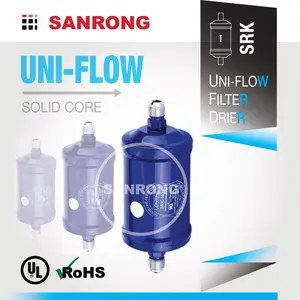 SRK 082 083 084 163 164 líquido 165 filtro de línea más seco DCL LMD R134a filtro más seco Alco ADL de acero filtro secador de refrigeración