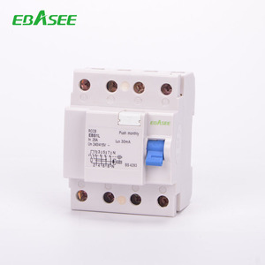 Disjoncteur différentiel à <span class=keywords><strong>récupération</strong></span> automatique ELCB ISO9001 EBS1L 2 4P - Product Image 4