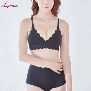 Bigersell Bandeau Bra Women Solid Underwear Small Breasts Push Up