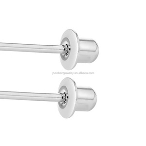 Farfalla Blu e In Modo Chiaro CZ Bambini Del Bambino Ragazze Su Misura Della Vite Prigioniera <span class=keywords><strong>Orecchini</strong></span> In Argento Sterling 925 - Product Image 6