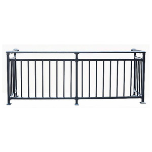 Yekalon Kostenlose Musterlieferung Verzinkter Stahl Modernes <span class=keywords><strong>Design</strong></span> für Balkongeländer Zinkstahl-Balustrade von Chinesischem Hersteller - Product Image 1