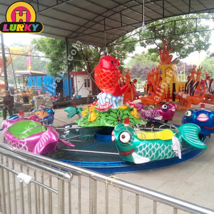 Hội Chợ Rides Cho Nước Bán Chơi Cá Carousel Kiddie Rider - Product Image 4