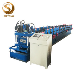 Xây dựng thép <span class=keywords><strong>C</strong></span> xà gồ lạnh cuộn tạo thành máy với thủy lự<span class=keywords><strong>c</strong></span> <span class=keywords><strong>c</strong></span>ắt - Product Image 2