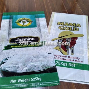 Tailandia tejida de polipropileno blanco vacía de plástico laminado arroz bolsa de embalaje 20 kg 50 kg - Product Image 6