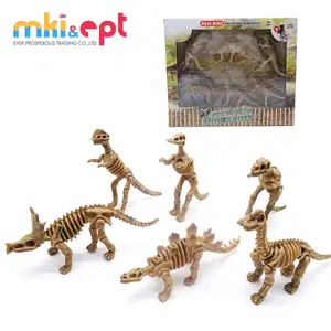 Toptan eylem rakamlar 3 75-DIY dinozor fosilleri oyuncak modeli hayvan aksiyon figürü