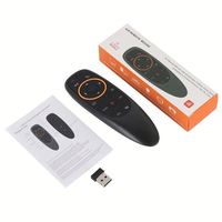 Télécommande usb 2.4 ghz, avec fonction vocale G10, 24g, sans fil, pour air mouse, à bas prix, haute qualité