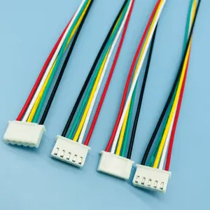 New products jst idc 6-pin 1007 28 awg wire flat ribbon cable