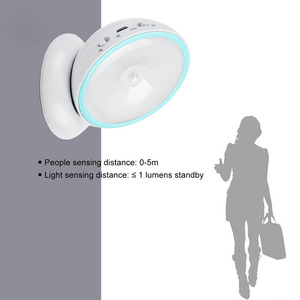 Portable USB Rechargeable étanche IPX5 corps humain Induction capteur de <span class=keywords><strong>mouvement</strong></span> LED veilleuse LED lumière de travail - Product Image 3