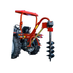Taladro de drenaje de cultivador montado en tractor de 9 pulgadas y excavadora de postes - Product Image 3