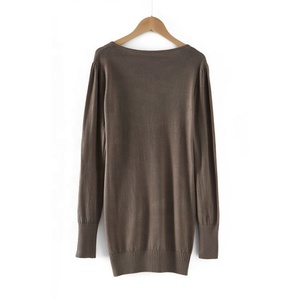 Usine Personnalisée 2019 Amérindienne À Manches Longues Couleur Unie Femme Enceinte Pulls - Product Image 2