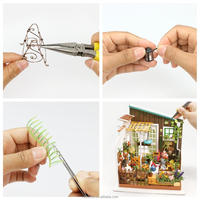 Robotime Rolife Contact Obtenez une réduction sur le puzzle en bois 3D DG108 Miller's FlowerToy Kit Maison miniature DIY