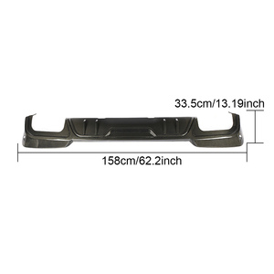 Diffuseur arrière en carbone X3 G01 pour BMW X3 M40i Sport Utility 4 portes 2018-2019 - Product Image 6