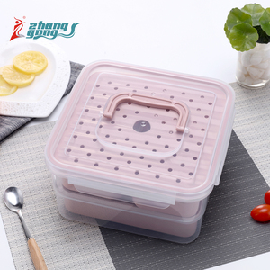 Compartment Plastic Box Lunch Plastic Box Japanese 6 Compartment Stackable Microwave Plastic Pp Lunch Box