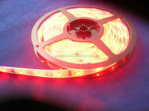 Tira LED Flexible Digital de Color de Ensueño, DC5V, PCB Blanca, Impermeable IP68, Tubo de Silicona + Recubrimiento, ws2801, 32 LED/m - Product Image 4