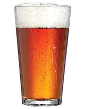 Hot Selling 16OZ  Beer Glass Accept Customized Beer Steins Clear Glass CupPopular