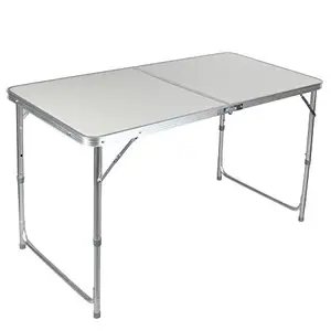 Factory wholesale picnic aluminum table outdoor table folding picnic table