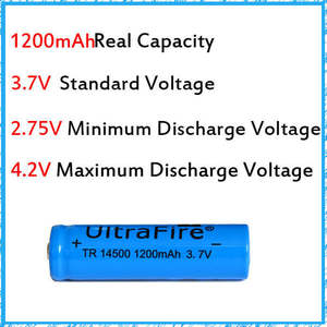 Direktversand li-ionen-batterie-zelle, <span class=keywords><strong>3</strong></span>.7v ICR 14500 li-ion akku, li-ionen-akku <span class=keywords><strong>3</strong></span>,7 v 1200 mah - Product Image 4