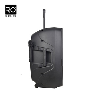 RQSONIC CSL15DZ1 工場価格 15インチ 最高の充電式ポータブルアクティブスピーカーサウンドシステムDJ - Product Image 5