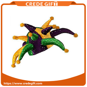 Mardi Gras Costumes À Thèmes Drôle Performance Paillettes Clown Chapeaux De Fête pour kia <span class=keywords><strong>carnaval</strong></span> accessoires - Product Image 1