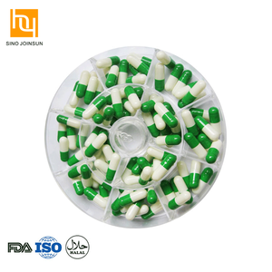 Colorful vegetarian capsules Shell size 0 # Separate least wholesale empty gelatin capsule clear - Product Image 6