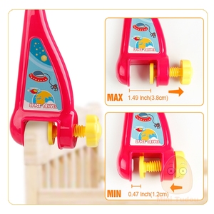 Giocattoli per Neonati 0-12 Mesi, Mobile da Culla Musicale con Sonagli a Forma di Animali, Proiezione Cartoon, Gioco Educativo Precoce per Bambini - Product Image 2