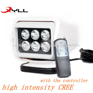 Popular 7" 30w cree led <span class=keywords><strong>de</strong></span> luz <span class=keywords><strong>de</strong></span> <span class=keywords><strong>trabajo</strong></span>/65 ip negro o blanco material led luz <span class=keywords><strong>de</strong></span> la búsqueda para la motocicleta - Product Image 1