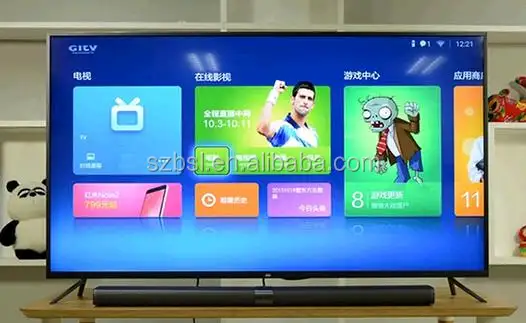 แบรนด์ใหม่ Xiaomi Tv 3 60นิ้วบางเฉียบ60นิ้ว4K จอแสดงผล Android สมาร์ททีวี Mi TV 3