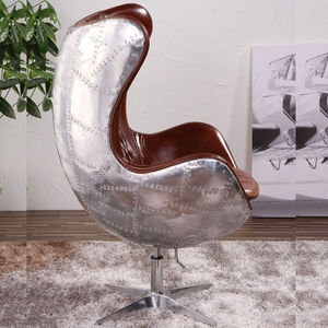 L'aviation vintage en cuir véritable président arne <span class=keywords><strong>jacobsen</strong></span> <span class=keywords><strong>egg</strong></span> - Product Image 1